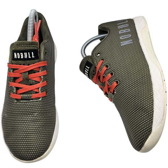 Nobull Project Superfabric Trainer Olive Green Womens 7 Shoes Sneakers - Picture 2 of 11